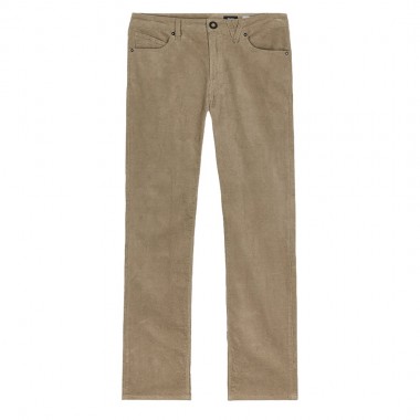 VOLCOM SOLVER 5 POCKET CORDUROY PANTS BRINDLE