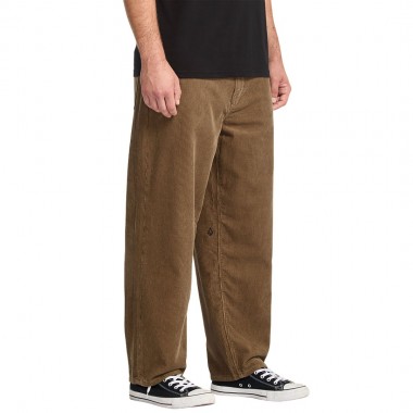 VOLCOM BILLOW TAPERED CORDUROY PANTS ERMINE
