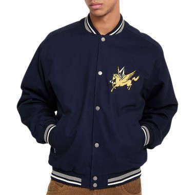 VOLCOM FLYING MACHINES BOMBER JACKET NAVY