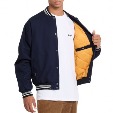 VOLCOM FLYING MACHINES BOMBER JACKET NAVY