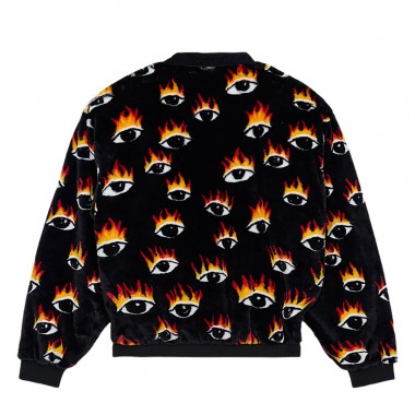 VOLCOM OZZY REVERSIBLE BOMBER JACKET BLACK