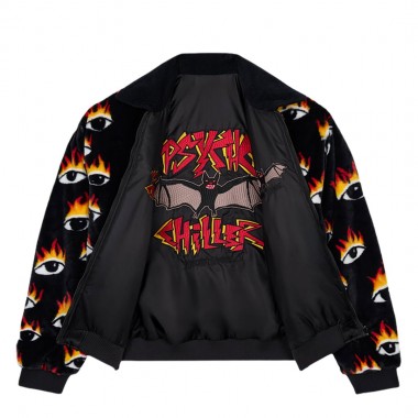 VOLCOM OZZY REVERSIBLE BOMBER JACKET BLACK