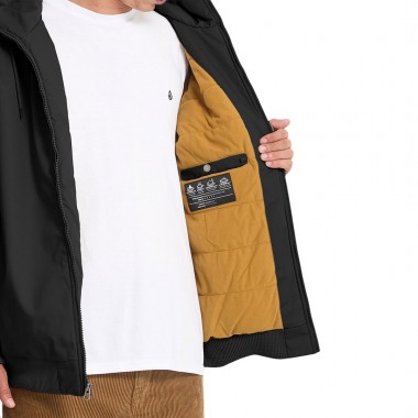 VOLCOM HERNAN 10K JACKET BLACK