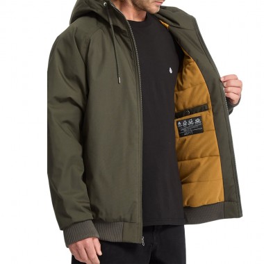 VOLCOM HERNAN 10K JACKET RINSED BLACK