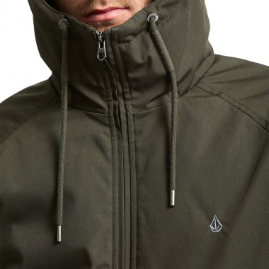VOLCOM HERNAN 10K JACKET RINSED BLACK