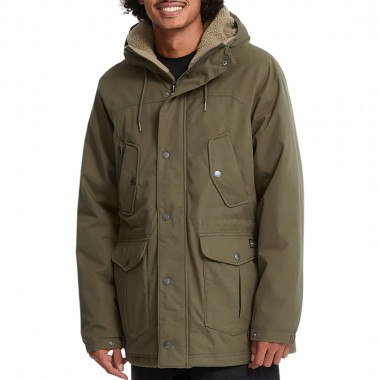VOLCOM STARGET 5K PARKA JACKET MILITARY