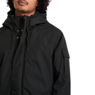 VOLCOM STOKE STONE II 10K JACKET BLACK