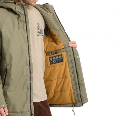 VOLCOM STOKE STONE II 10K JACKET WINTERMOSS