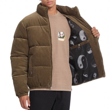 VOLCOM WALLTZ CORDUROY JACKET EARTH