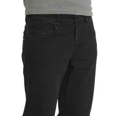 VOLCOM SOLVER DENIM PANTS BLACK OUT