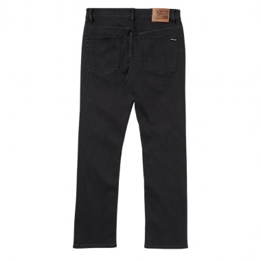 VOLCOM SOLVER DENIM PANTS BLACK OUT