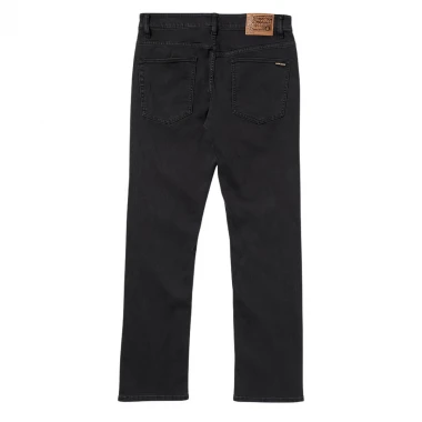 VOLCOM SOLVER DENIM PANTS BLACK OUT