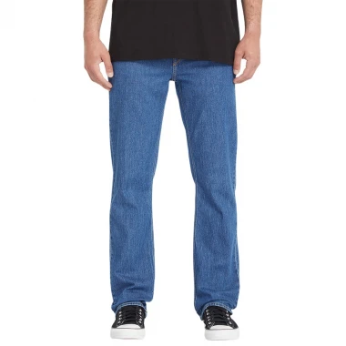 VOLCOM SOLVER DENIM PANTS BLUE
