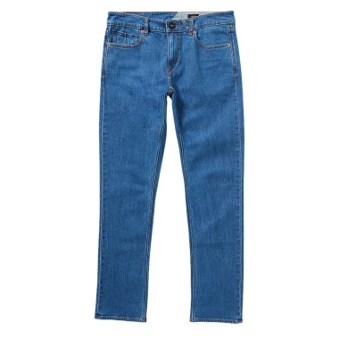 VOLCOM SOLVER DENIM PANTS BLUE