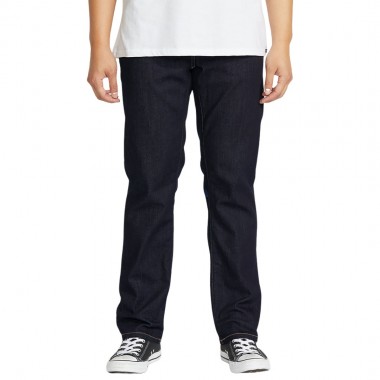 VOLCOM SOLVER DENIM PANTS RINSE