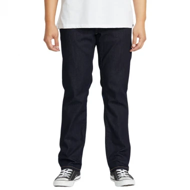 VOLCOM SOLVER DENIM PANTS RINSE