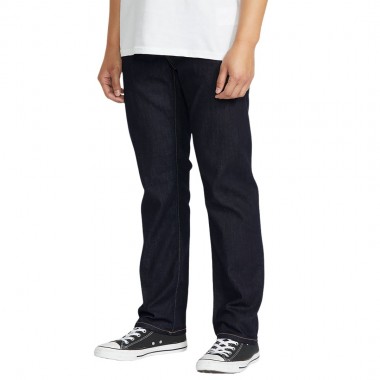 VOLCOM SOLVER DENIM PANTS RINSE