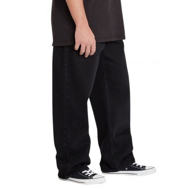 VOLCOM BILLOW DENIM PANTS BLACK