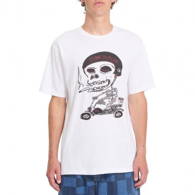 VOLCOM PIERBIKE T-SHIRT WHITE