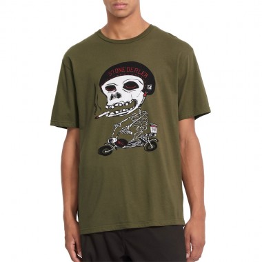VOLCOM PIERBIKE T-SHIRT WINTERMOSS