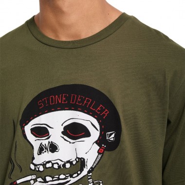 VOLCOM PIERBIKE T-SHIRT WINTERMOSS