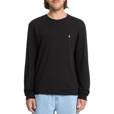 VOLCOM STONE BLANKS LS T-SHIRT BLACK
