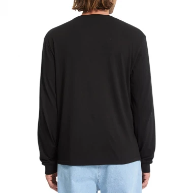 VOLCOM STONE BLANKS LS T-SHIRT BLACK
