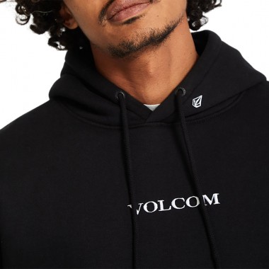 VOLCOM STONE HOODIE BLACK