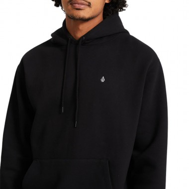 VOLCOM SINGLE STONE HOODIE BLACK