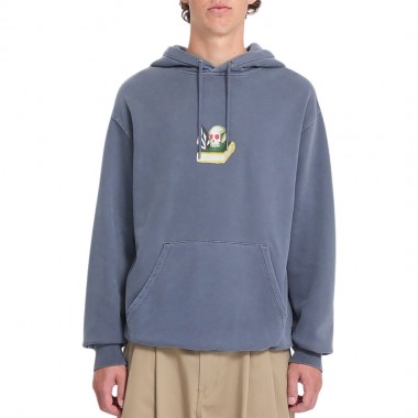 VOLCOM BOILER HOODIE STORM BLUE