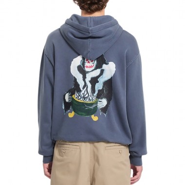 VOLCOM BOILER HOODIE STORM BLUE