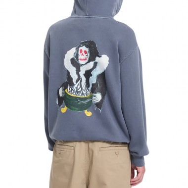 VOLCOM BOILER HOODIE STORM BLUE