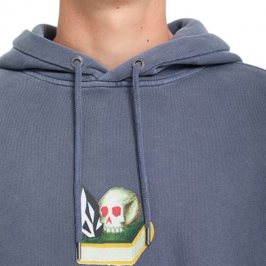 VOLCOM BOILER HOODIE STORM BLUE