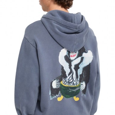 VOLCOM BOILER HOODIE STORM BLUE