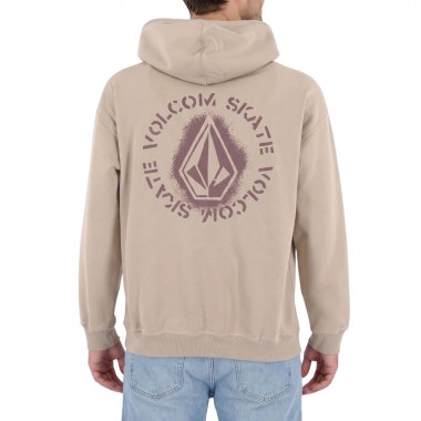 VOLCOM SKIDDER HOODIE LIGHT KHAKI