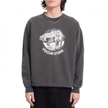 VOLCOM LIFER SWEATSHIRT BLACK
