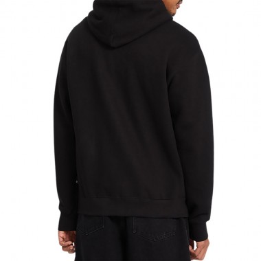 VOLCOM SINGLE STONE ZIP HOODIE BLACK