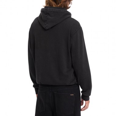 VOLCOM STUDDER ZIP HOODIE BLACK
