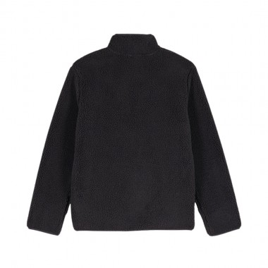 VOLCOM STORM STONE ZIP SHERPA JACKET ASPHALT BLACK