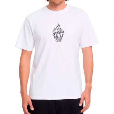 VOLCOM FIRECAR T-SHIRT WHITE