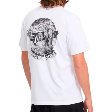 VOLCOM FIRECAR T-SHIRT WHITE
