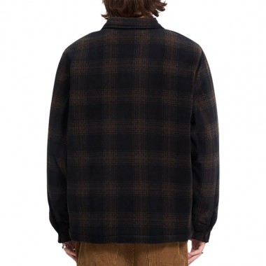 VOLCOM BOWERED II FLEECE LS SHIRT CACAO