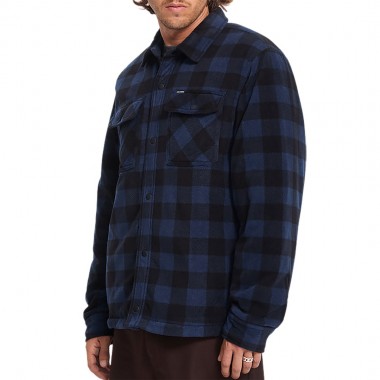 VOLCOM BOWERED II FLEECE LS SHIRT MARINE