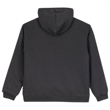 VOLCOM SINGLE STONE LINED ZIP HOODIE HEATHER BLACK