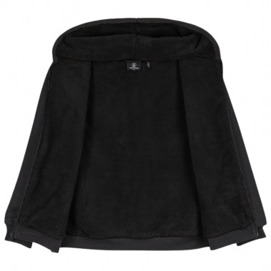 VOLCOM SINGLE STONE LINED ZIP HOODIE HEATHER BLACK
