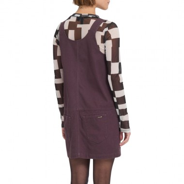 VOLCOM WORKESTRA DRESS RAISIN