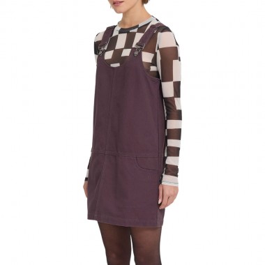 VOLCOM WORKESTRA DRESS RAISIN