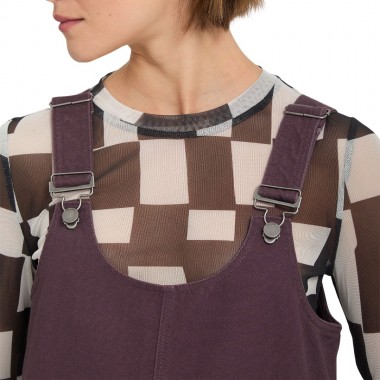 VOLCOM WORKESTRA DRESS RAISIN