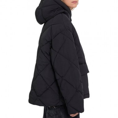 VOLCOM OUT OF BOXY W PUFF JACKET BLACK