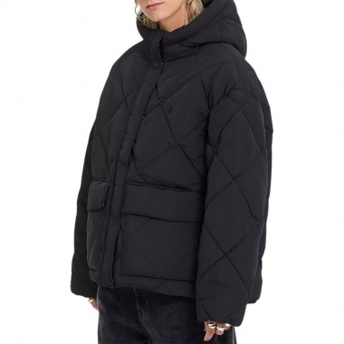 VOLCOM OUT OF BOXY W PUFF JACKET BLACK